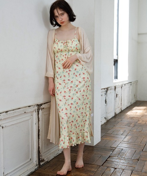 mangata（モンガータ）の「Lux cup in onepiece（ワンピース・レディース・ホワイト/イエロー・FREE）」の13枚目の写真