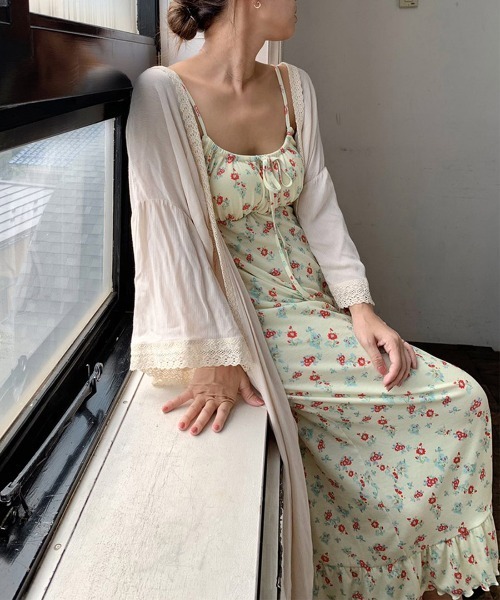 mangata（モンガータ）の「Lux cup in onepiece（ワンピース・レディース・ホワイト/イエロー・FREE）」の9枚目の写真