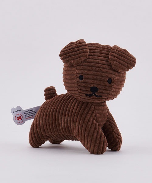 Miffy（ ミッフィー）の「スナッフィー コーデュロイ ぬいぐるみ 17cm（おもちゃ・キッズ・ブラウン/ストーン/グレー・FREE）」の3枚目の写真