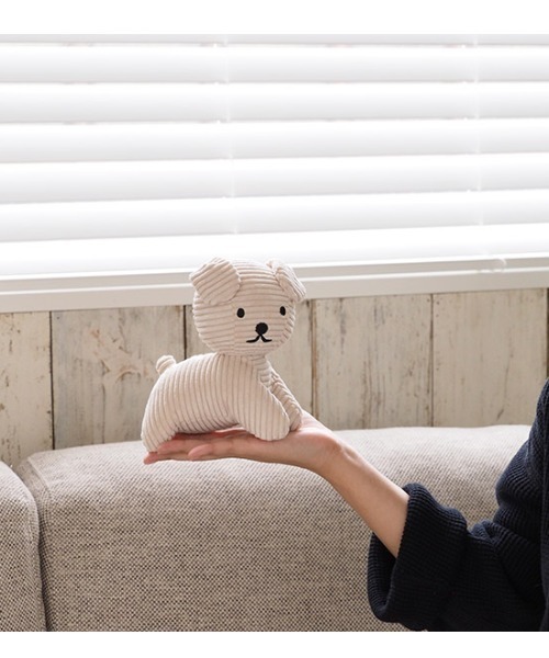 Miffy（ ミッフィー）の「スナッフィー コーデュロイ ぬいぐるみ 17cm（おもちゃ・キッズ・ブラウン/ストーン/グレー・FREE）」の8枚目の写真