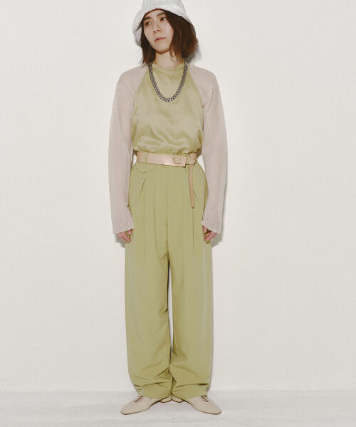 Ray BEAMS(レイビームス)の「Ray BEAMS / サテン ホルターネック キャミ ブラウス(シャツ/ブラウス・レディース・ダークブラウン/イエロー系その他5・ONE SIZE)」の22枚目の写真