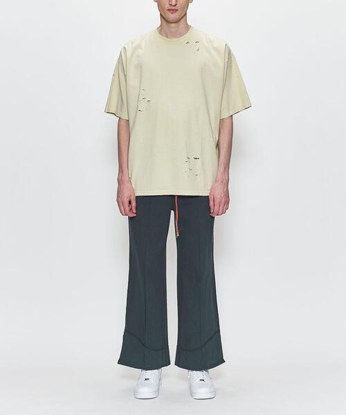 FACCIES(ファチーズ)の「<FACCIES> WIDE FLARE PT/フレアパンツ(その他パンツ・メンズ・ライトグレー/ブラック・1/2)」の12枚目の写真