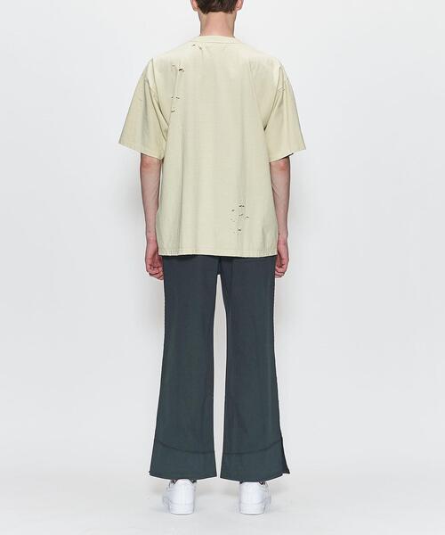 FACCIES(ファチーズ)の「<FACCIES> WIDE FLARE PT/フレアパンツ(その他パンツ・メンズ・ライトグレー/ブラック・1/2)」の7枚目の写真