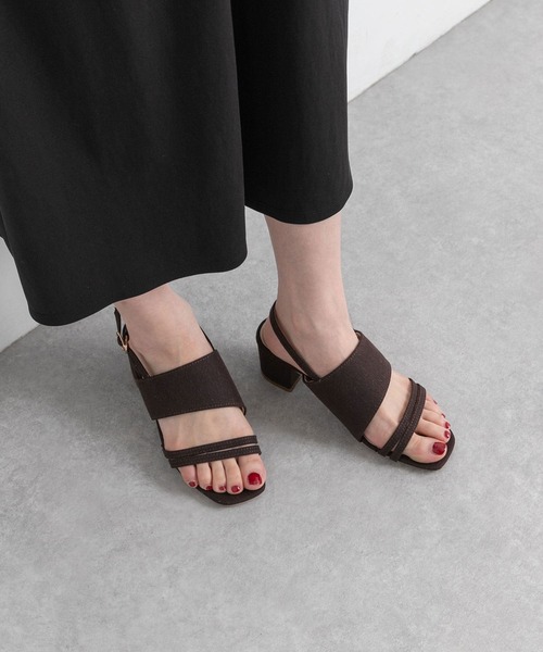 RODE SKO（ロデスコ）の「BERTA アシメトリーサンダル（サンダル・レディース・オレンジ/グリーン系その他/ブラウン系その他・38/36/37）」の2枚目の写真