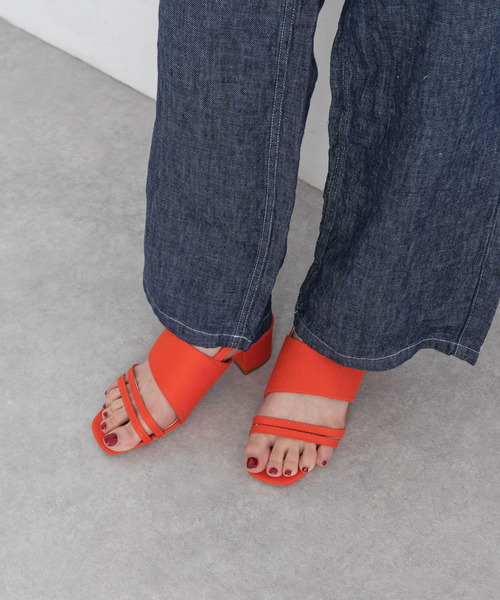 RODE SKO（ロデスコ）の「BERTA アシメトリーサンダル（サンダル・レディース・オレンジ/グリーン系その他/ブラウン系その他・38/36/37）」の22枚目の写真