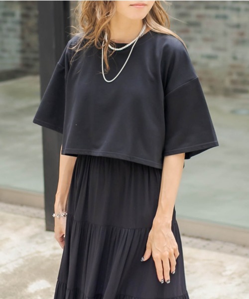 RASVOA（ラスボア）の「変形パールネックレス/4MM（ネックレス・レディース・シルバー・FREE）」の5枚目の写真