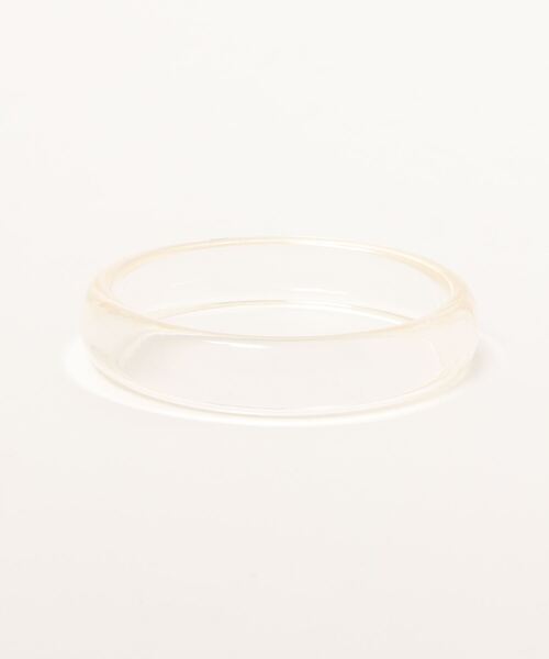 flower（フラワー）の「クリアリーバングル（バングル/リストバンド・レディース・ホワイト/クリア・FREE）」の6枚目の写真