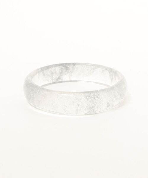 flower（フラワー）の「クリアリーバングル（バングル/リストバンド・レディース・ホワイト/クリア・FREE）」の7枚目の写真
