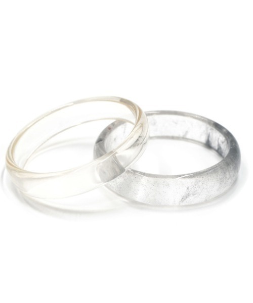 flower（フラワー）の「クリアリーバングル（バングル/リストバンド・レディース・ホワイト/クリア・FREE）」の12枚目の写真