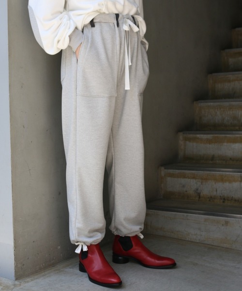 GARDEN TOKYO(ガーデントウキョウ)の「UNNAMED/アンネームド/SWEAT BAKER PANTS/スウェットベーカーパンツ(その他パンツ・メンズ・ブラック/グレー/ホワイト・2/1)」の3枚目の写真