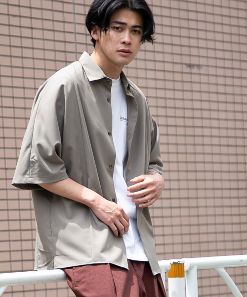 LOWRYS FARM(ローリーズファーム)の「クリアトロドルマンBIGSS 953973(シャツ/ブラウス・メンズ・グレー/ブルー/グリーン・MEDIUM/LARGE)」の1枚目の写真