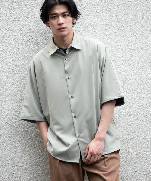 LOWRYS FARM(ローリーズファーム)の「クリアトロドルマンBIGSS 953973(シャツ/ブラウス・メンズ・グレー/ブルー/グリーン・MEDIUM/LARGE)」の2枚目の写真