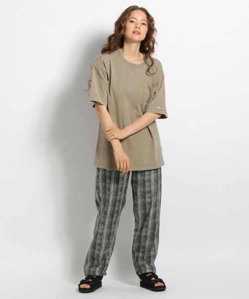 niko and...(ニコアンド)の「麻100ハケハケイージーパンツ(その他パンツ・レディース・ブラック/ライトグリーン/パープル・MEDIUM/LARGE)」の8枚目の写真