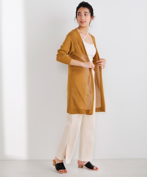 Bou Jeloud（ブージュルード）の「アシメコードカップ付きキャミ（キャミソール・レディース・ブラック/アイボリー/モカ/ラベンダー・ONESIZE）」の12枚目の写真