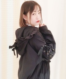 Secret Honey（シークレットハニー）の「フリルフードブルゾン