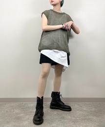 XU | 【XU】mesh knit vest(ベスト)
