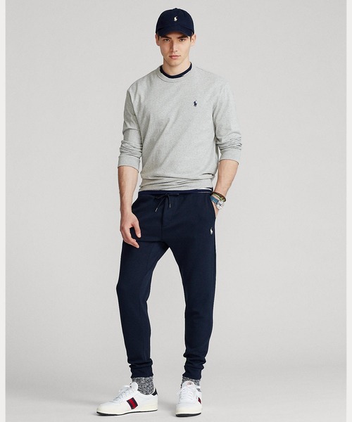 POLO RALPH LAUREN（ポロ ラルフ ローレン）の「クラシック フィット ジャージー ロングスリーブ Tシャツ（Tシャツ/カットソー・メンズ・グレー系・S/M/L/XL/XS/XXL）」の4枚目の写真