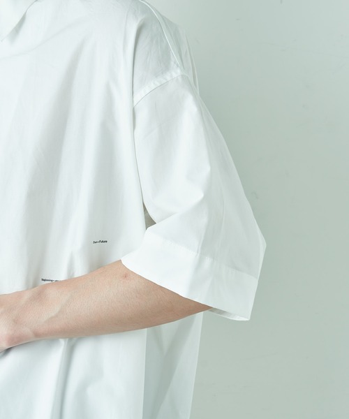 Lui's(ルイス)の「5分袖グラフィックプリントシャツ(シャツ/ブラウス・メンズ・グレー/ホワイト・FREE)」の17枚目の写真