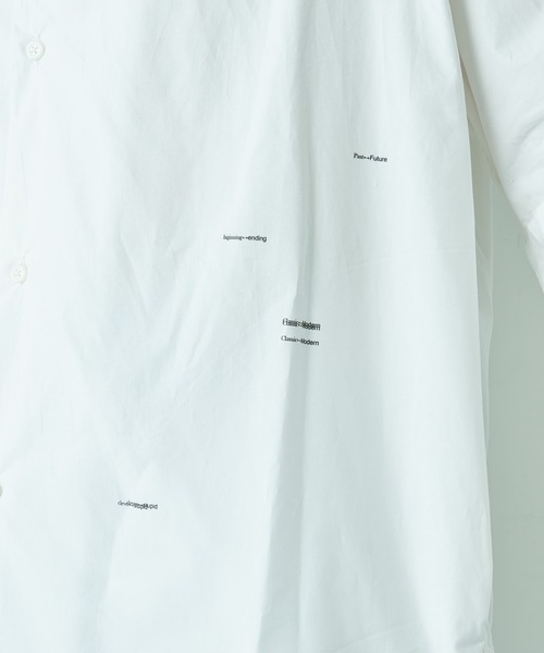 Lui's(ルイス)の「5分袖グラフィックプリントシャツ(シャツ/ブラウス・メンズ・グレー/ホワイト・FREE)」の19枚目の写真