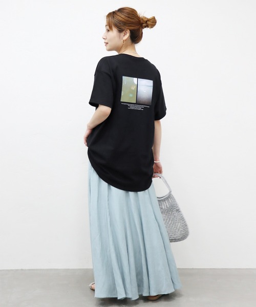 JOURNAL STANDARD（ジャーナルスタンダード）の「KEITA GOTO*JOURNAL STANDARDフォトTシャツ◆（Tシャツ/カットソー・レディース・ホワイト/ホワイト系その他/ホワイト系その他2/ブラック/ブラック系その他・L/XL）」の6枚目の写真