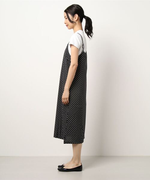 MODE ROBE(モードローブ)の「キャミワンピース(ワンピース・レディース・ブルー/ドット・FREE)」の5枚目の写真