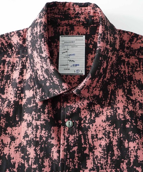 トップス SHAREEF BLURRED JQ LONG SHIRTS SHAREEF（シャリーフ）の「BLURRED JQ LONG SHIRTS（シャツ