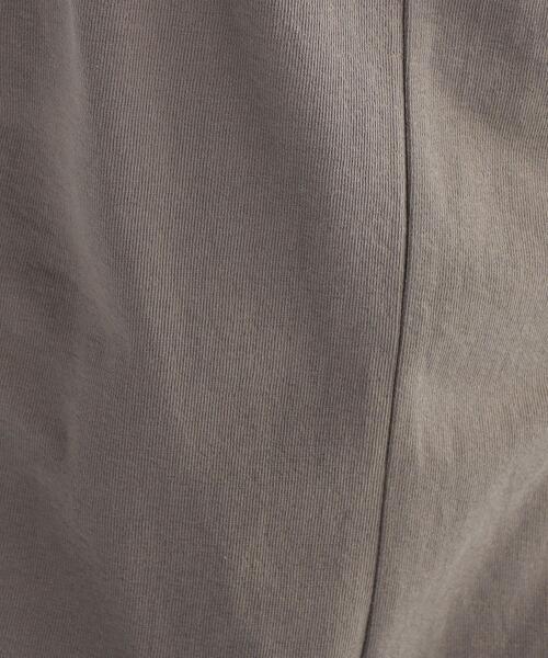 FEELING MADE（フィーリングメイド）の「FEELING MADE ドライタッチ バイカラーヘム サロペット（サロペット/オーバーオール・レディース・ブラック/ブラウン/グレー・MEDIUM/LARGE）」の18枚目の写真