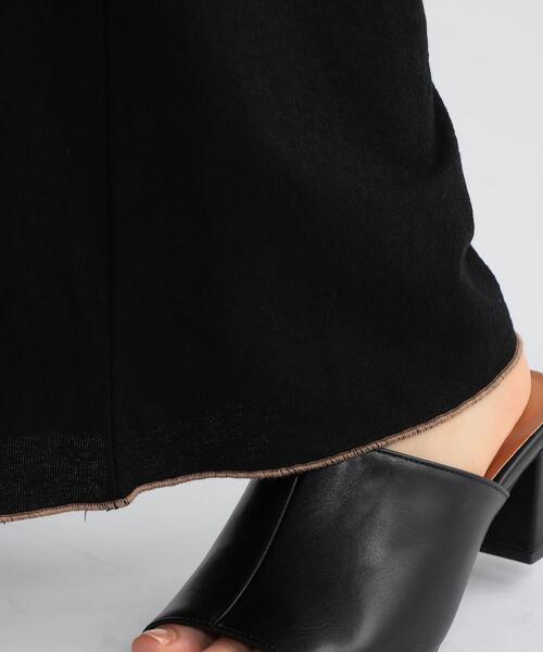 FEELING MADE（フィーリングメイド）の「FEELING MADE ドライタッチ バイカラーヘム サロペット（サロペット/オーバーオール・レディース・ブラック/ブラウン/グレー・MEDIUM/LARGE）」の20枚目の写真