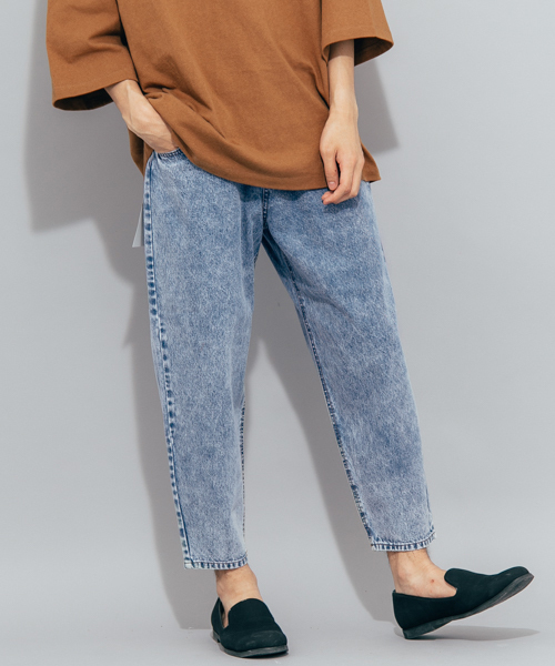 SENSE OF PLACE by URBAN RESEARCH（センスオブプレイスバイアーバンリサーチ）の「デニムクロップドパンツ（デニムパンツ・メンズ・ブラック・LARGE）」の8枚目の写真