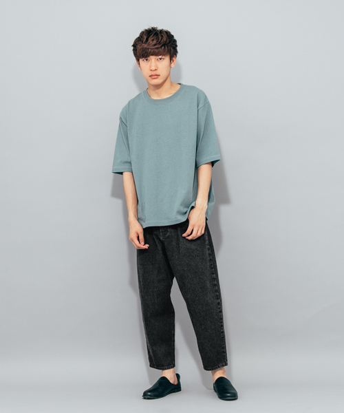 SENSE OF PLACE by URBAN RESEARCH（センスオブプレイスバイアーバンリサーチ）の「デニムクロップドパンツ（デニムパンツ・メンズ・ブラック・LARGE）」の10枚目の写真