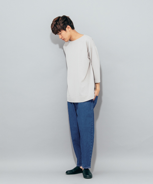 SENSE OF PLACE by URBAN RESEARCH（センスオブプレイスバイアーバンリサーチ）の「デニムクロップドパンツ（デニムパンツ・メンズ・ブラック・LARGE）」の7枚目の写真