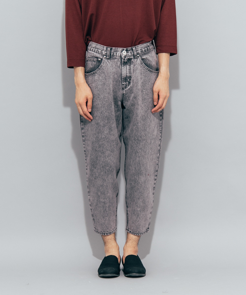 SENSE OF PLACE by URBAN RESEARCH（センスオブプレイスバイアーバンリサーチ）の「デニムクロップドパンツ（デニムパンツ・メンズ・ブラック・LARGE）」の3枚目の写真