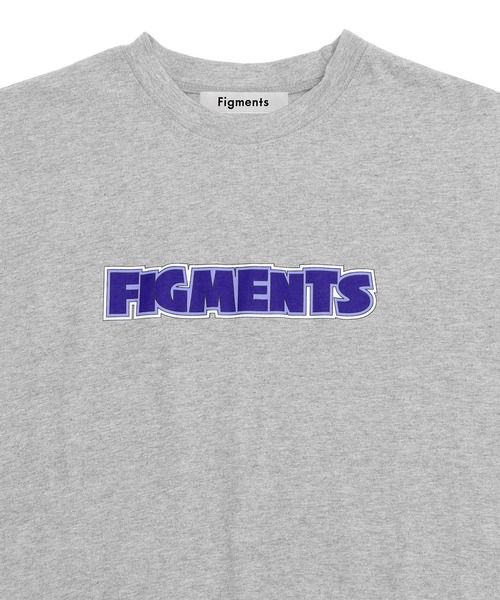 Figments（フィグメンツ）の「コミックロゴTシャツ（Tシャツ/カットソー・レディース・ブラック/ホワイト/グレー・MEDIUM/SMALL）」の4枚目の写真