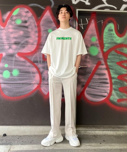 Figments（フィグメンツ）の「コミックロゴTシャツ（Tシャツ/カットソー・レディース・ブラック/ホワイト/グレー・MEDIUM/SMALL）」の18枚目の写真