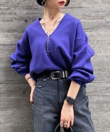 PAGEBOY | VネックBIGプルオーバー(ニット/セーター)