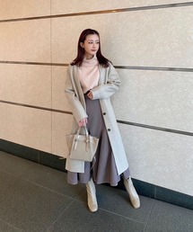 FREE'S MART | 【Sシリーズ対応】◆ジャージメルトンＶカラーコート(ノーカラーコート)