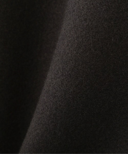 FREE'S MART（フリーズマート）の「【インフルエンサー森下愛里沙さんレコメンド / Sシリーズ対応】◆ジャージメルトンノーカラーコート（ノーカラーコート・レディース・チャコールグレー/オフホワイト/ライトグリーン/モカ・SMALL/MEDIUM）」の16枚目の写真