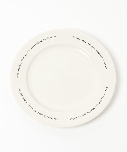 niko and...（ニコアンド）の「[Fishs Eddy(フィッシュエディ)]インターベンションウエアディナープレート/直径27cm（食器・レディース・その他・FREE）」の4枚目の写真