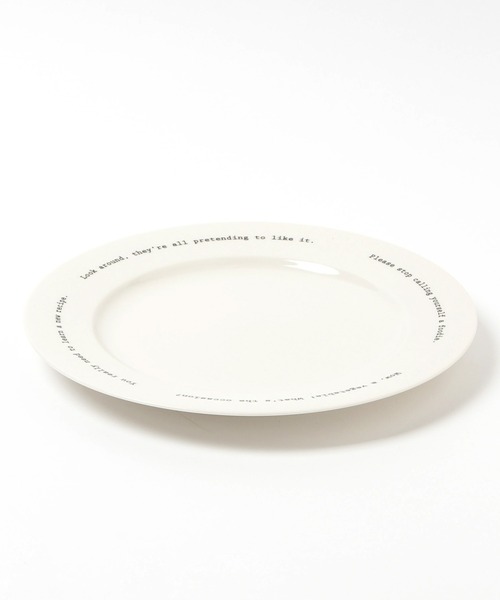niko and...（ニコアンド）の「[Fishs Eddy(フィッシュエディ)]インターベンションウエアディナープレート/直径27cm（食器・レディース・その他・FREE）」の3枚目の写真