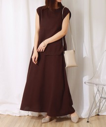 libelle more | 綿レーヨン麻スカートセットアップ(スカート)