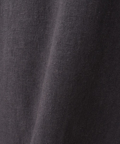 libelle more(リベル モア)の「綿レーヨン麻スカートセットアップ(スカート・レディース・ブラウン/ベージュ/カーキ/チャコールグレー・L/M)」の9枚目の写真