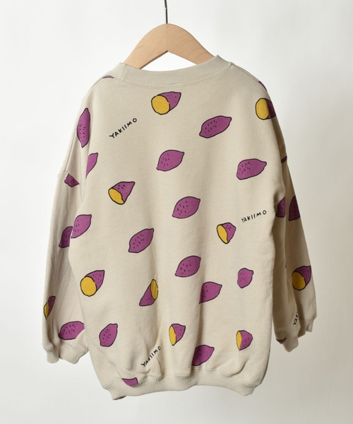 nicohrat（ニコフラート）の「ニコフラート やきいもビッグトレーナー（スウェット・キッズ・ベージュ/サンドベージュ/ブラウン系その他5・140cm/130cm/100cm/120cm/110cm/90cm）」の5枚目の写真