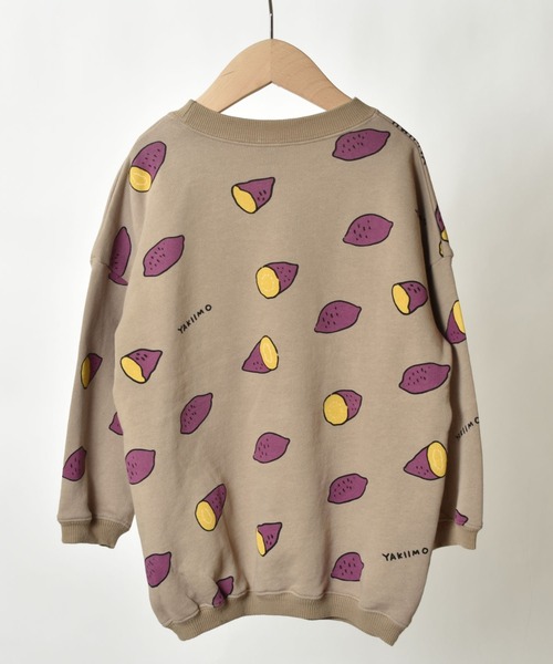 nicohrat（ニコフラート）の「ニコフラート やきいもビッグトレーナー（スウェット・キッズ・ベージュ/サンドベージュ/ブラウン系その他5・140cm/130cm/100cm/120cm/110cm/90cm）」の7枚目の写真