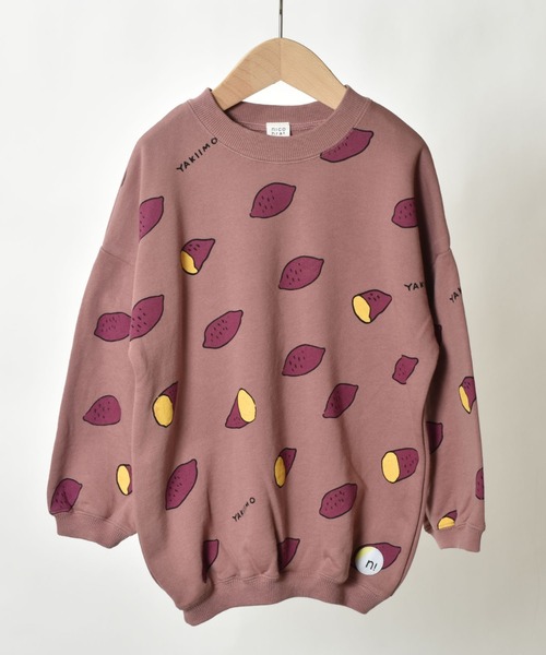 nicohrat（ニコフラート）の「ニコフラート やきいもビッグトレーナー（スウェット・キッズ・ベージュ/サンドベージュ/ブラウン系その他5・140cm/130cm/100cm/120cm/110cm/90cm）」の8枚目の写真