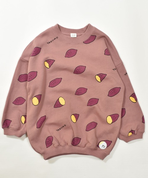 nicohrat（ニコフラート）の「ニコフラート やきいもビッグトレーナー（スウェット・キッズ・ベージュ/サンドベージュ/ブラウン系その他5・140cm/130cm/100cm/120cm/110cm/90cm）」の9枚目の写真