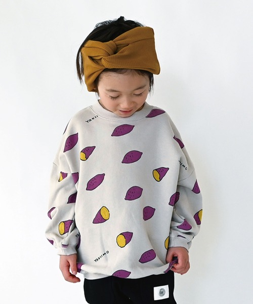 nicohrat（ニコフラート）の「ニコフラート やきいもビッグトレーナー（スウェット・キッズ・ベージュ/サンドベージュ/ブラウン系その他5・140cm/130cm/100cm/120cm/110cm/90cm）」の12枚目の写真
