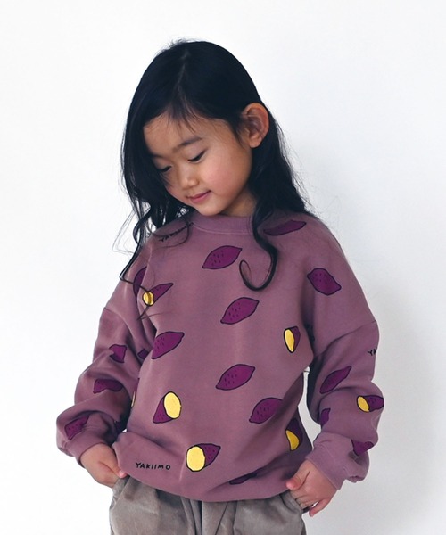 nicohrat（ニコフラート）の「ニコフラート やきいもビッグトレーナー（スウェット・キッズ・ベージュ/サンドベージュ/ブラウン系その他5・140cm/130cm/100cm/120cm/110cm/90cm）」の14枚目の写真