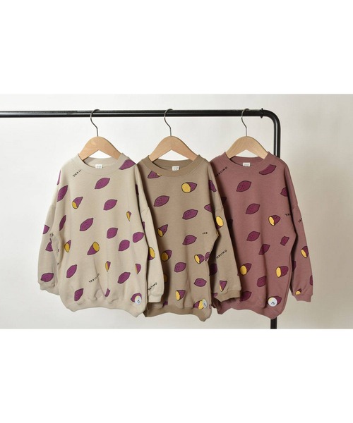 nicohrat（ニコフラート）の「ニコフラート やきいもビッグトレーナー（スウェット・キッズ・ベージュ/サンドベージュ/ブラウン系その他5・140cm/130cm/100cm/120cm/110cm/90cm）」の10枚目の写真