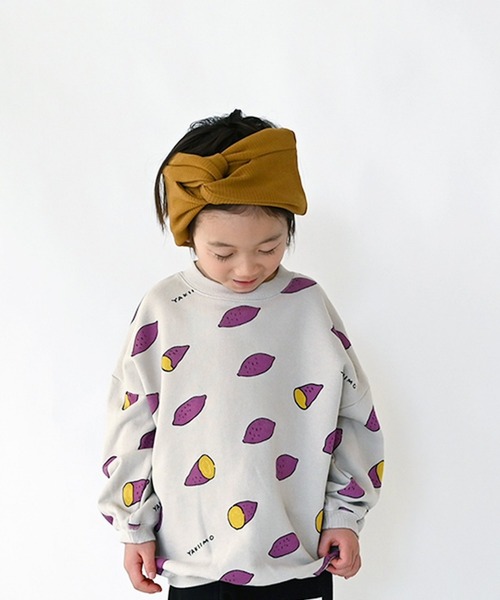 nicohrat（ニコフラート）の「ニコフラート やきいもビッグトレーナー（スウェット・キッズ・ベージュ/サンドベージュ/ブラウン系その他5・140cm/130cm/100cm/120cm/110cm/90cm）」の16枚目の写真