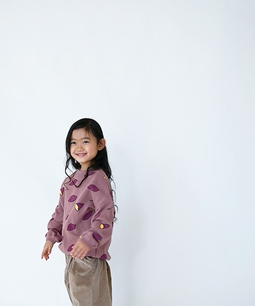 nicohrat（ニコフラート）の「ニコフラート やきいもビッグトレーナー（スウェット・キッズ・ベージュ/サンドベージュ/ブラウン系その他5・140cm/130cm/100cm/120cm/110cm/90cm）」の18枚目の写真